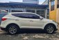 Selling White Hyundai Santa Fe 2013 in Marilao-5