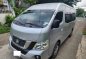 Silver Nissan Urvan 2018 for sale in Parañaque-5