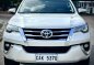 Pearl White Toyota Fortuner 2018 for sale in Automatic-1
