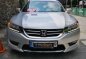 Silver Honda Accord 2014 for sale in Pasig-0