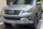 Silver Toyota Fortuner 2017 for sale in Automatic-1