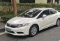 Selling White Honda Civic 2013 in Taguig-2