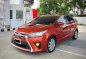 Orange Toyota Yaris 2015 for sale in Automatic-1