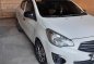 White Mitsubishi Mirage 2016 for sale in Manual-3