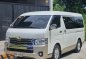 Pearl White Toyota Hiace Super Grandia 2018 for sale in Automatic-1