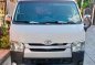White Toyota Hiace 2014 for sale in Las Piñas-0