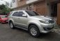 White Toyota Fortuner 2013 for sale in Manila-4