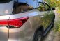 Silver Toyota Fortuner 2018 for sale in Automatic-3