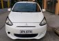 White Mitsubishi Mirage 2014 for sale in Angono-0