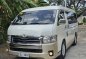 Selling Pearl White Toyota Hiace Super Grandia 2018 in Caloocan-0