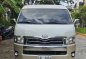 Selling Pearl White Toyota Hiace Super Grandia 2018 in Caloocan-2