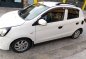 White Mitsubishi Mirage 2014 for sale in Angono-7