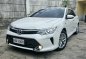 Pearl White Toyota Camry 2018 for sale in Automatic-1