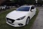 White Mazda 3 2015 for sale in Pasig-0