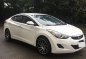 White Hyundai Elantra 2012 for sale in Manual-2