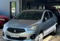 White Mitsubishi Mirage g4 2015 for sale in Manual-0