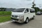 Pearl White Toyota Hiace 2017 for sale in Automatic-2