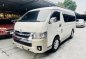 Pearl White Toyota Hiace 2016 for sale in Las Piñas-0