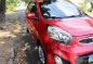 Sell Red 2013 Kia Picanto Hatchback at Automatic in  at 25000 in Manila-1