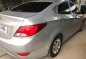 Silver Hyundai Accent 2015 Sedan at 19000 for sale-0