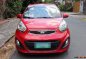 Sell Red 2013 Kia Picanto Hatchback at Automatic in  at 25000 in Manila-0