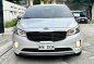 White Kia Grand carnival 2018 for sale in Automatic-1