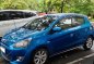 Blue Mitsubishi Mirage 2015 Sedan at Automatic  for sale in Manila-6