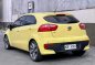 Yellow Kia Rio 2016 for sale in Automatic-3
