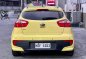 Yellow Kia Rio 2016 for sale in Automatic-1