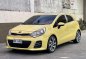 Yellow Kia Rio 2016 for sale in Automatic-2