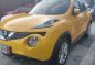 Yellow Nissan Juke 2017 for sale in Automatic-1