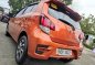 Orange Toyota Wigo 2018 Hatchback at 43000 for sale in Manila-4