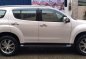 Pearl White Isuzu Mu-X 2015 for sale in Valenzuela-2