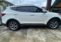 White Hyundai Santa Fe 2013 for sale in Automatic-3