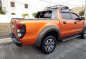 Orange Ford Ranger 2018 for sale in Manual-3