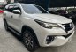 Pearl White Toyota Fortuner 2018 for sale in Manila-2