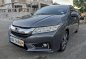 Grey Honda City 2017 Sedan at Automatic  for sale in Manila-5