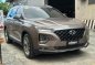 Bronze Hyundai Santa Fe 2020 for sale in Automatic-2