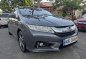 Grey Honda City 2017 Sedan at Automatic  for sale in Manila-0