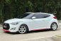 White Hyundai Veloster 2017 for sale in Manila-2