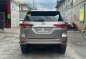 Bronze Toyota Fortuner 2018 for sale in Manual-1