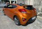 Orange Hyundai Veloster 2017 for sale in Quezon City-3