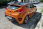 Orange Hyundai Veloster 2017 for sale in Quezon City-5