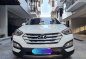 White Hyundai Santa Fe 2014 for sale in Automatic-4