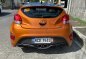 Orange Hyundai Veloster 2017 for sale in Quezon City-4