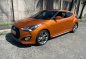 Orange Hyundai Veloster 2017 for sale in Quezon City-1