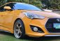 Yellow Hyundai Veloster 2014 for sale in Parañaque-3