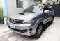 Silver Toyota Fortuner 2015 for sale in Quezon City-2