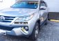 Selling Silver Toyota Fortuner 2017 in Quezon City-0