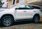 Pearl White Toyota Fortuner 2017 for sale in Imus-0